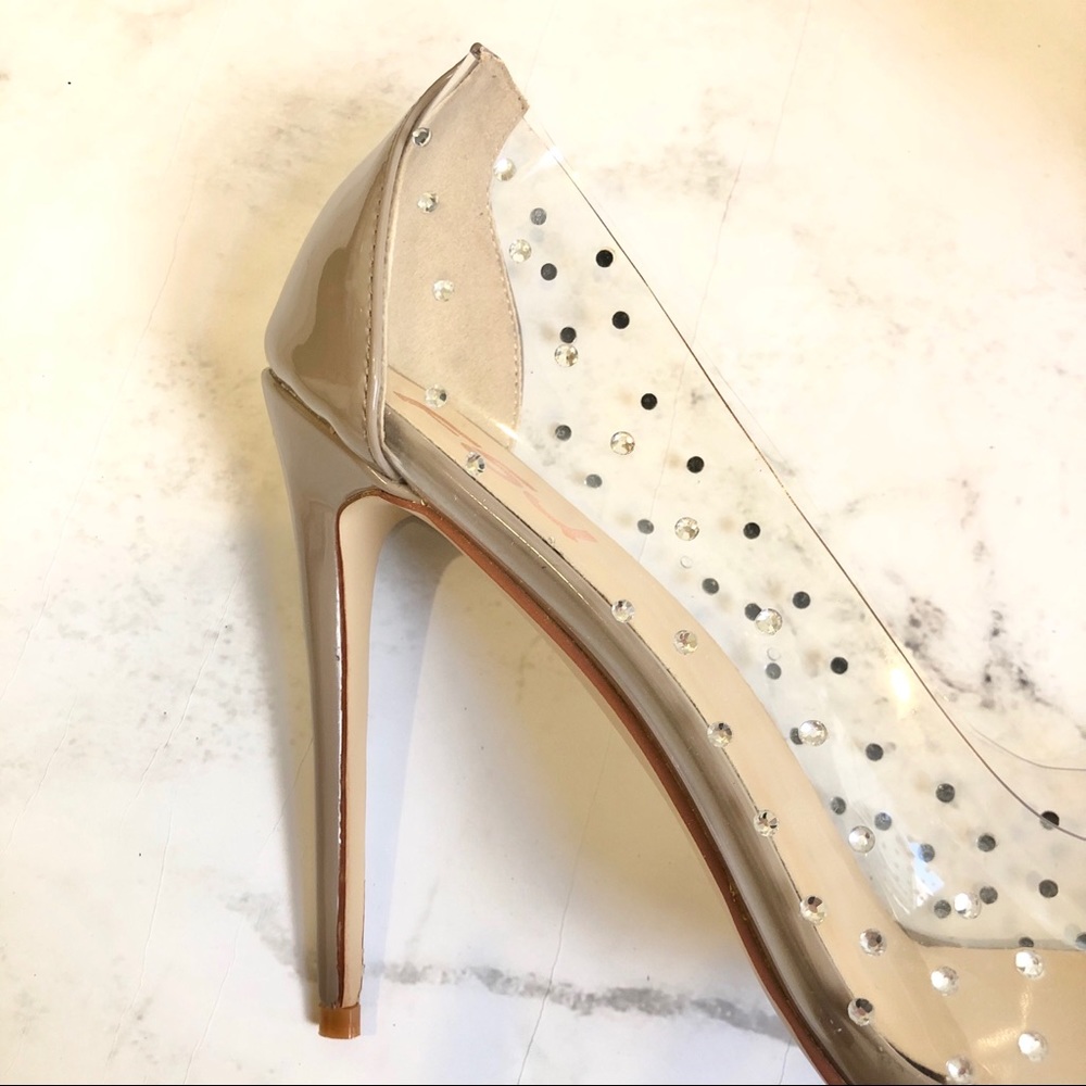 SOLD❤️ Size 9.5 Pointed Toe Rhinestone Stiletto - Picture 8 of 9